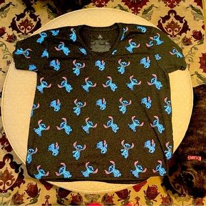 NWT Disney Stitch v-neck shirt